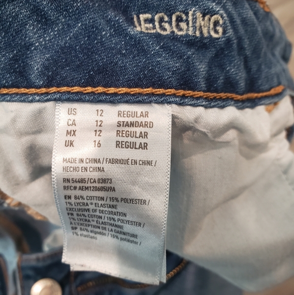 American Eagle Jeans Size 12 - Picture 3 of 4